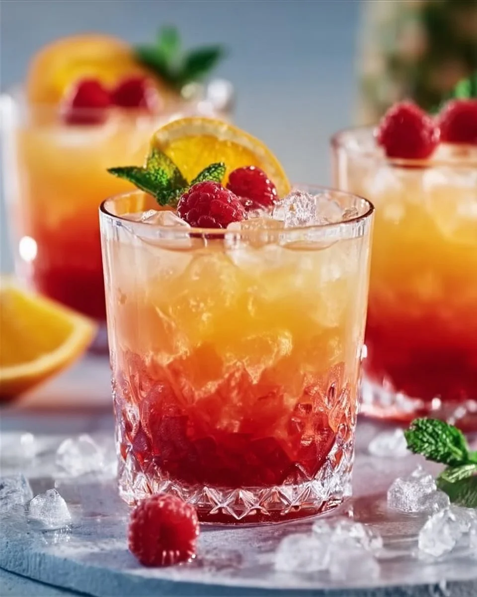Alkoholfreier Tequila Sonnenaufgang