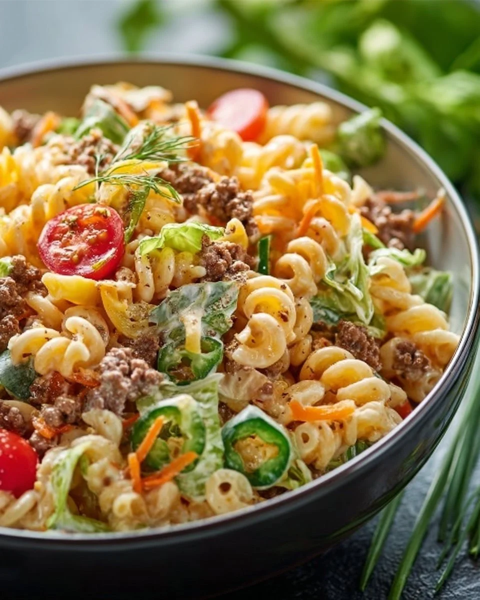 Big Mac Nudelsalat