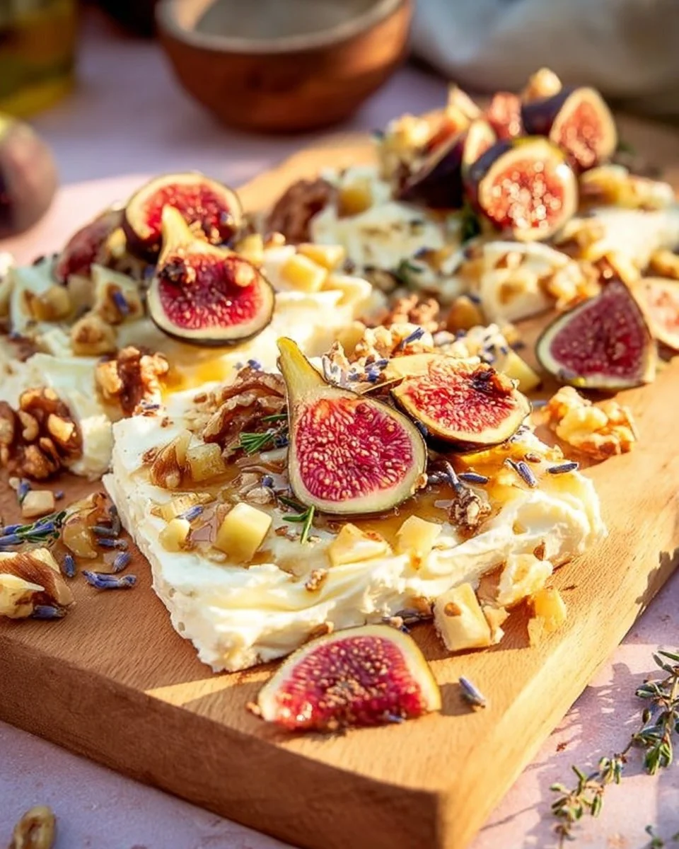 Butterboard with figs and caramelized onions