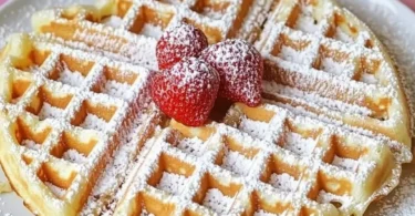 Leckeres Waffelrezept mit frischen Zutaten und knusprigen Waffeln