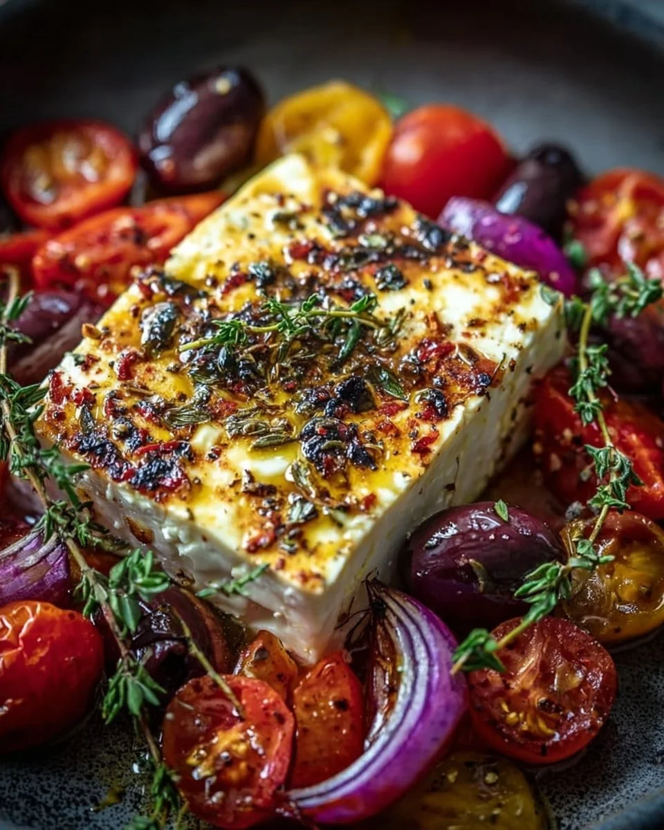Köstlicher Feta aus dem Airfryer, perfekt gebacken für leckere Snacks