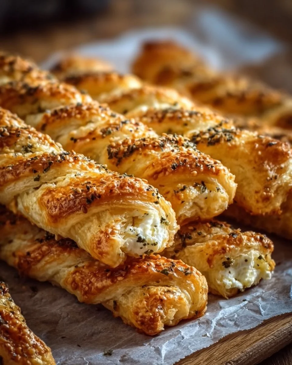 Feta Blätterteig-Sticks