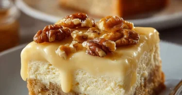 Friss-dich-dumm-Kuchen mit bunten Zutaten und Sahnehaube auf einem Teller