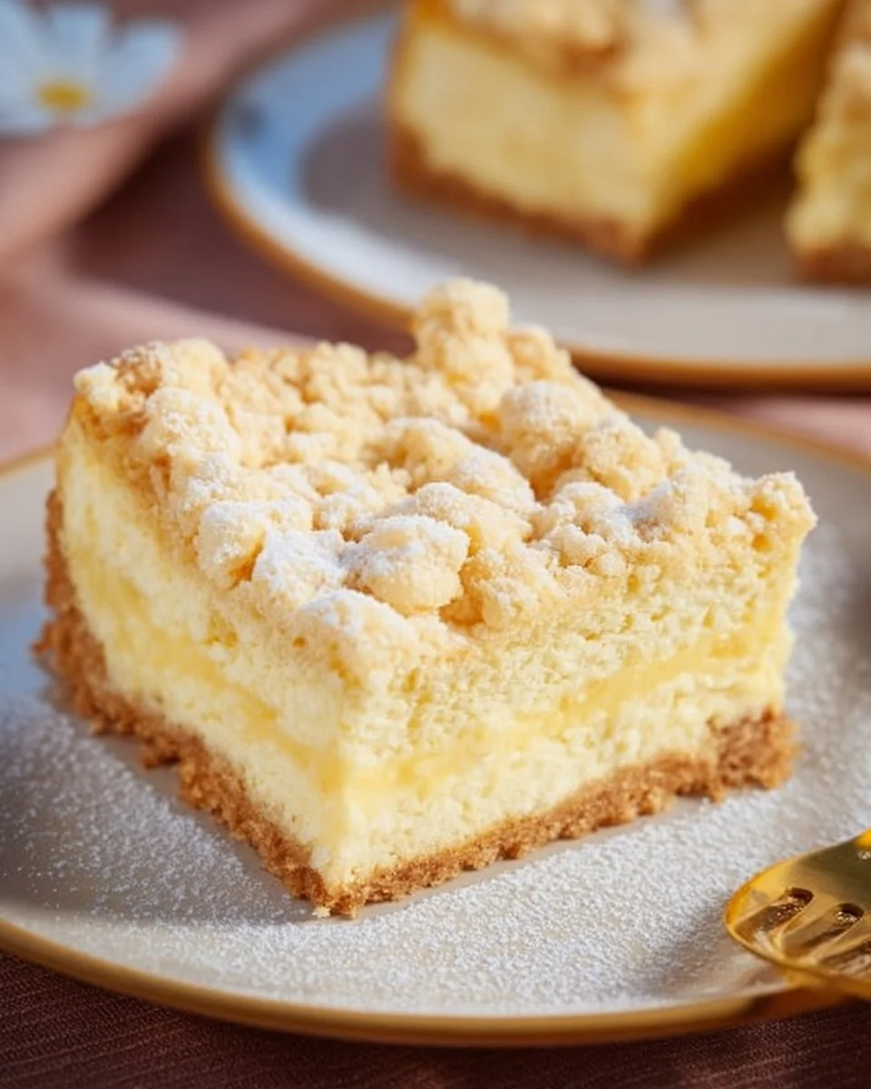 Käsekuchen mit Streuseln – ein köstlicher, cremiger Käsekuchen mit knusprigen Toppings