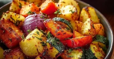 Knusprige Gemüse-Snacks, frisch zubereitet im Airfryer, gesund und lecker.