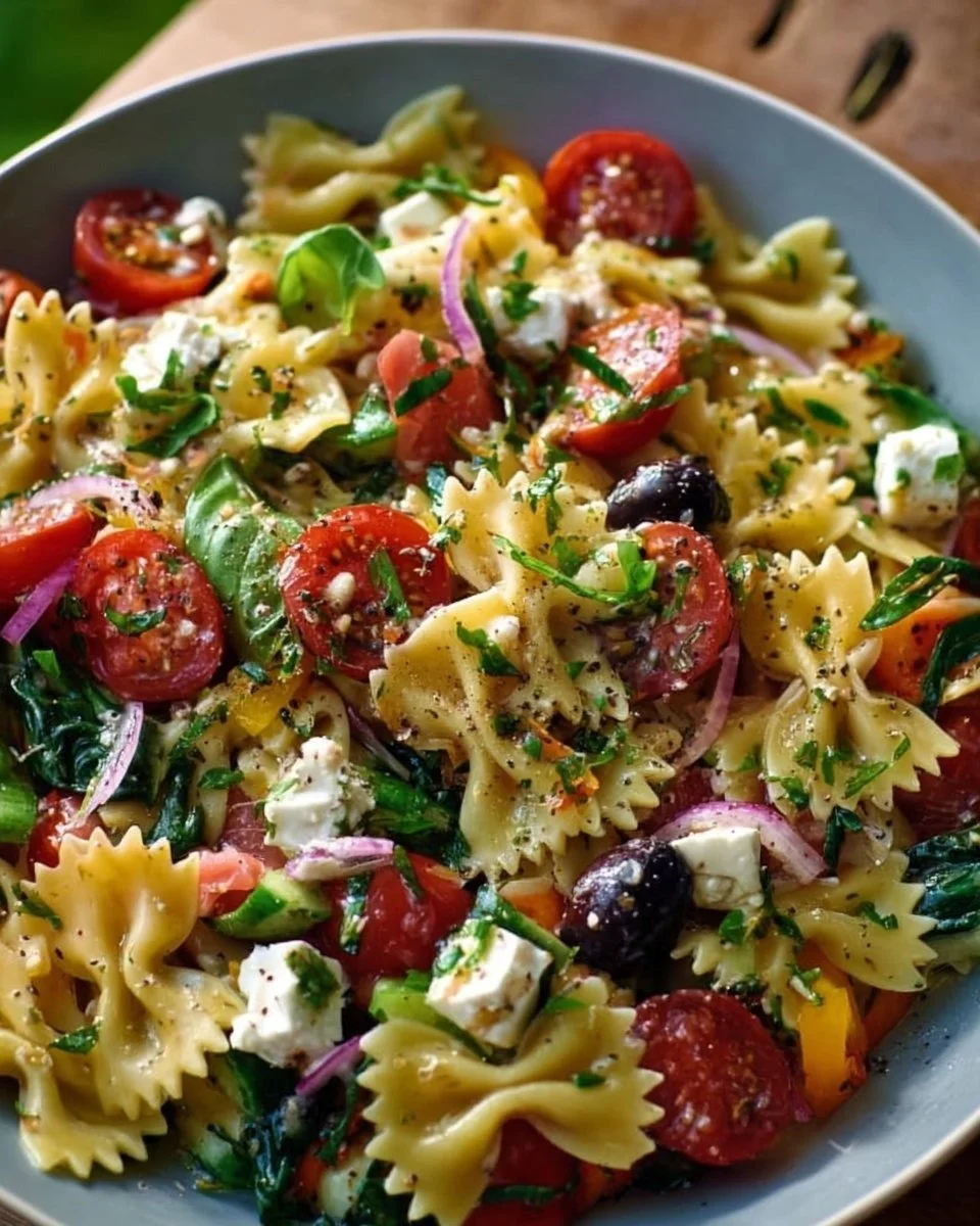 Schleifennudelsalat