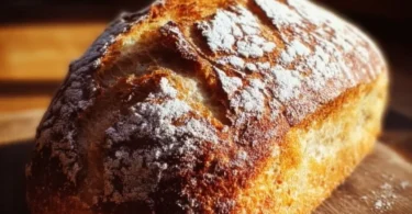 Schnelles und einfaches Airfryer-Brot nach Jamie Oliver zubereitet.