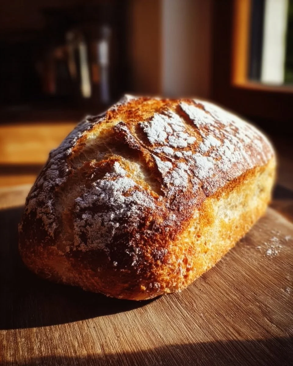 Schnelles und einfaches Airfryer-Brot nach Jamie Oliver zubereitet.